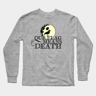 Our Flag Means Death Moon and Seagull Long Sleeve T-Shirt